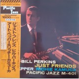 Bill Perkins, Art Pepper & Richie Kamuca - Just Friends (LP, Album, Ltd, RE)