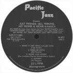 Bill Perkins, Art Pepper & Richie Kamuca - Just Friends (LP, Album, Ltd, RE)