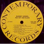 Barney Kessel - Red Hot And Blues (LP, Album)