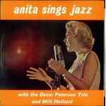 Anita* With The Oscar Peterson Trio And Milt Holland - Anita Sings Jazz (LP, Mono, Club)