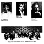 Alfred Schnittke / Lev Markiz / New Stockholm Chamber Orchestra* - Concerto Grosso I · Concerto For Oboe And Harp · Concerto For Piano And Strings (CD, Album)