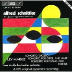 Alfred Schnittke / Lev Markiz / New Stockholm Chamber Orchestra* - Concerto Grosso I · Concerto For Oboe And Harp · Concerto For Piano And Strings (CD, Album)
