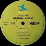 Coleman Hawkins All Stars Featuring Joe Thomas (4), Vic Dickenson - Coleman Hawkins All Stars (LP, Album, RE)