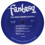 The Brew Moore Quartet And Quintet* - The Brew Moore Quintet (LP, Album, Mono, RE)