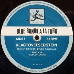 Blue Rondo A La Turk* - Klacto Vee Sedstein (12