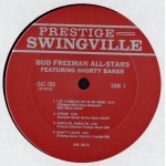 The Bud Freeman All-Stars* Featuring Shorty Baker* - The Bud Freeman All-Stars Featuring Shorty Baker (LP, Album, Mono, RE, Pit)