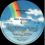 Billie Holiday - Billie Holiday Volume II (LP, Comp, Mono)