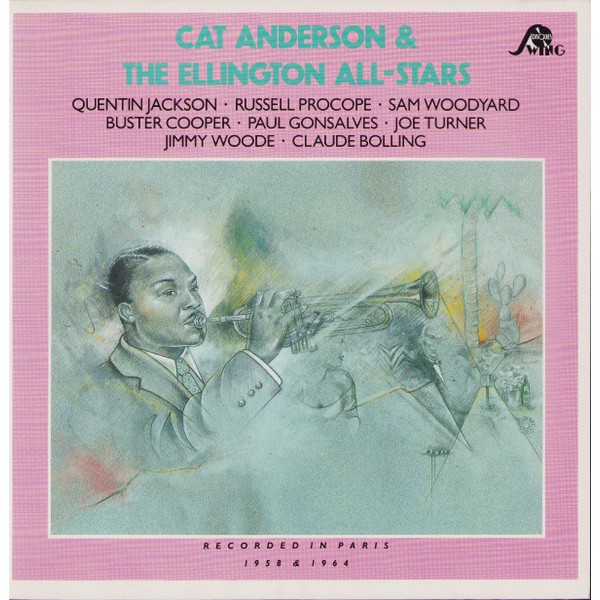 Cat Anderson & The Ellington All Stars - Recorded In Paris 1958 & 1964 (LP, Album, Comp)