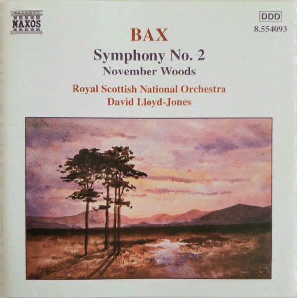 Bax*, Royal Scottish National Orchestra, David Lloyd-Jones - Symphony No. 2, November Woods (CD, Album)
