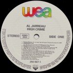 Al Jarreau - High Crime (LP, Album, Tel) Al Jarreau - High Crime (LP, Album, Tel)
