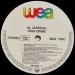 Al Jarreau - High Crime (LP, Album, Tel) Al Jarreau - High Crime (LP, Album, Tel)