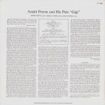 André Previn & His Pals - Modern Jazz Performances Of Songs From Gigi (LP, Album, RP)