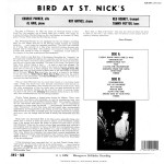 Charlie Parker - Bird At St. Nick's (LP, Album, RE)