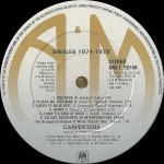 The Carpenters* - The Singles 1974-1978 (LP, Comp) The Carpenters* - The Singles 1974-1978 (LP, Comp)