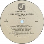 Bill Berry's L.A. Big Band* - Hello Rev (LP, Album)