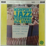 Buck Clayton / Vic Dickenson / Pee Wee Russell / Bud Freeman / George Wein / Champ Jones / Jake Hanna - Newport Jazz Festival All Stars (LP, Album, Mono)