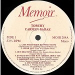Carmen McRae - Torchy! (LP, Mono, RE)