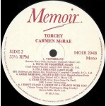 Carmen McRae - Torchy! (LP, Mono, RE)