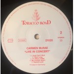 Carmen McRae - Live In Concert (LP)