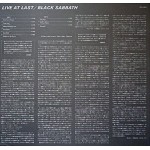 Black Sabbath - Live At Last... (LP, Album)