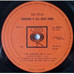 Bob Dylan - Bringing It All Back Home (LP, Album, Mono, CBS)