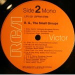 Benny Goodman - B.G., The Small Groups (LP, Comp, Mono, RE) Benny Goodman - B.G., The Small Groups (LP, Comp, Mono, RE)