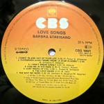 Barbra Streisand - Love Songs (LP, Album, Comp, Sun) Barbra Streisand - Love Songs (LP, Album, Comp, Sun)