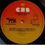 Billy Joel - Songs In The Attic (LP, Album, Gat)