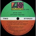 Bryan Ferry - Let's Stick Together (LP, Album, Comp, RE, RP)