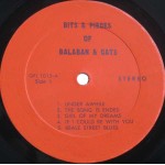 Balaban & Cats - Bits & Pieces (LP, Album)
