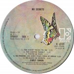 Carly Simon - No Secrets (LP, Album)