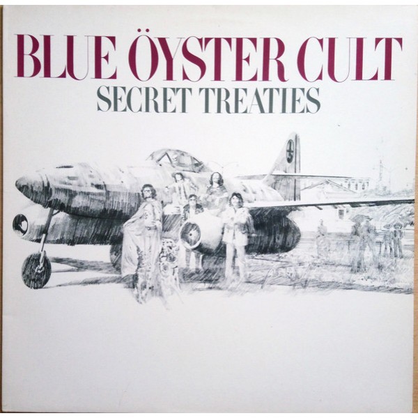 Blue Öyster Cult - Secret Treaties (LP, Album, RE) Blue Öyster Cult - Secret Treaties (LP, Album, RE)