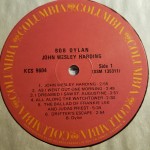 Bob Dylan - John Wesley Harding (LP, Album, RE)