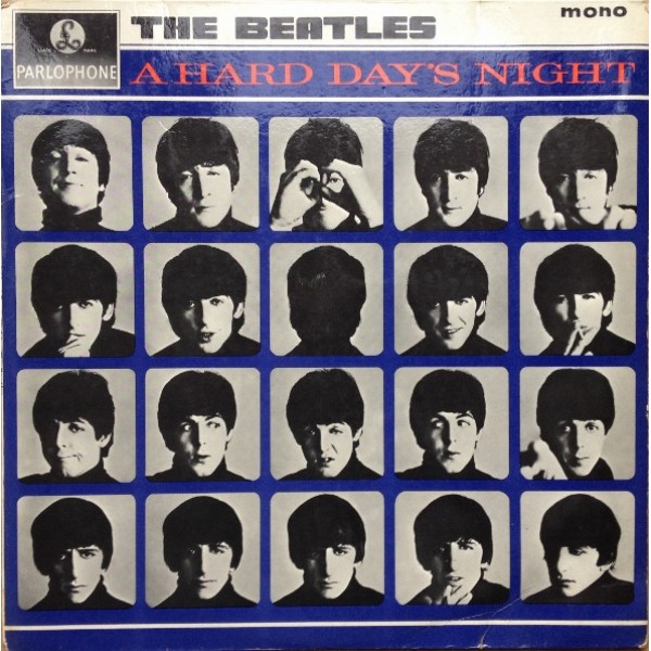 The Beatles - A Hard Day's Night (LP, Album, Mono, Ern)