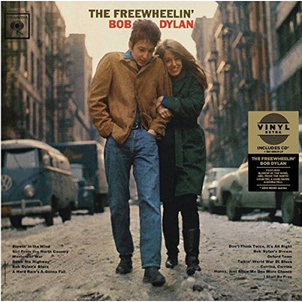 Bob Dylan - The Freewheelin' Bob Dylan (LP, Album, Mono, RE + CD, Album, Mono, RE)