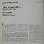 Rodrigo* / Villa-Lobos* - John Williams (7), Daniel Barenboim, English Chamber Orchestra - Concierto De Aranjuez / Concerto For Guitar (LP, Lab)