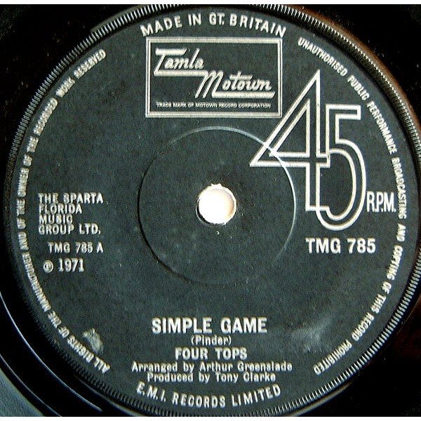 Four Tops - Simple Game (7