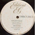 Brian Eno - Discreet Music (LP, Album, RE)