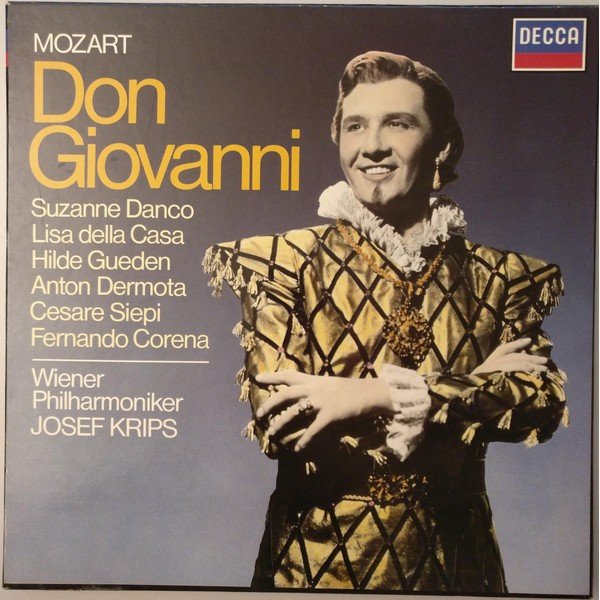 Mozart*, Suzanne Danco, Lisa Della Casa, Hilde Gueden*, Anton Dermota, Cesare Siepi, Fernando Corena, Kurt Boehme*, Walter Berry With The Chorus Of The Vienna State Opera* And The Vienna Philharmonic Orchestra* Conducted By Josef Krips - Don Giovanni (3xL