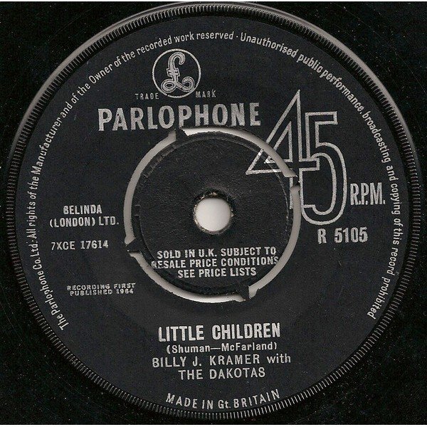 Billy J. Kramer With The Dakotas* - Little Children (7