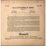 Ella Fitzgerald - Ella Fitzgerald Sings Volume 2 (7