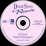 Dinah Shore - Rhapsody: 18 Classic, Superb Performances (CD, Comp)