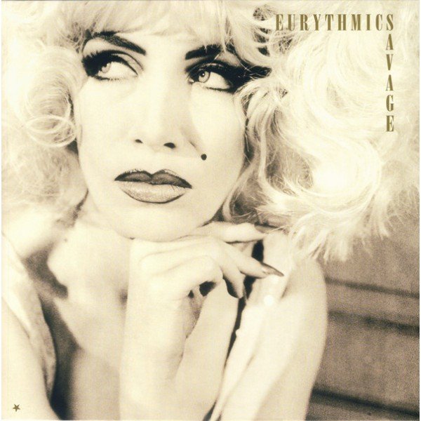 Eurythmics - Savage (LP, Album, RE, RM, 180)