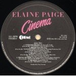 Elaine Paige - Cinema (LP, Album)