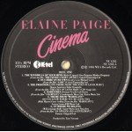 Elaine Paige - Cinema (LP, Album)