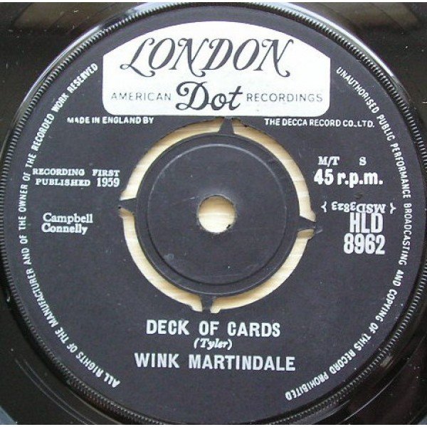 Wink Martindale - Deck Of Cards (7