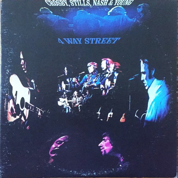 Crosby, Stills, Nash & Young - 4 Way Street (2xLP, Album, RE, RI-)