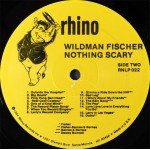 Wild Man Fischer - Nothing Scary (LP, Album)