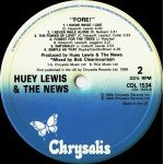 Huey Lewis And The News* - Fore! (LP, Album, PRS)