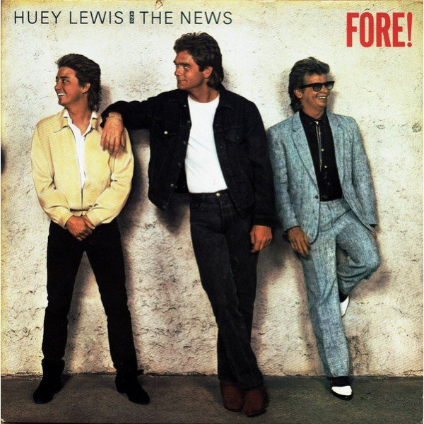 Huey Lewis And The News* - Fore! (LP, Album, PRS)